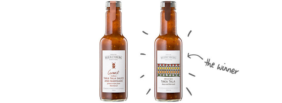 It's decided. Beerenberg's Taka Tala Sauce gets a makeover!
