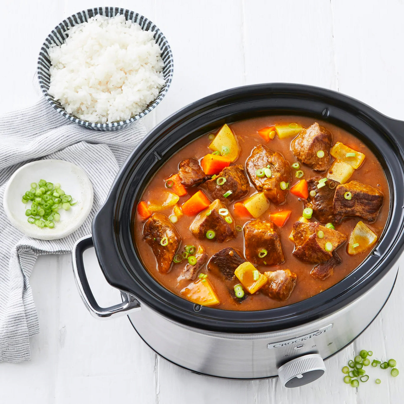 Slow Cooker Japanese Beef Curry - Farm