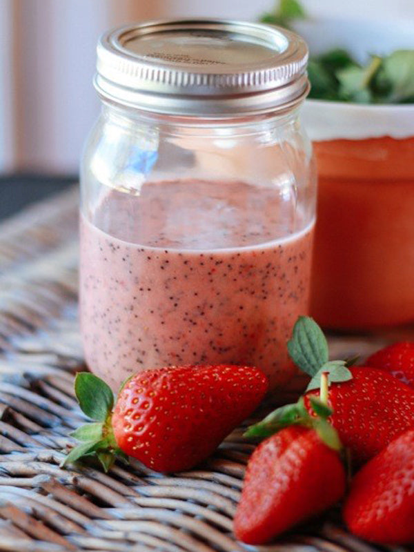Strawberry and Rocket Salad with Poppyseed Dressing