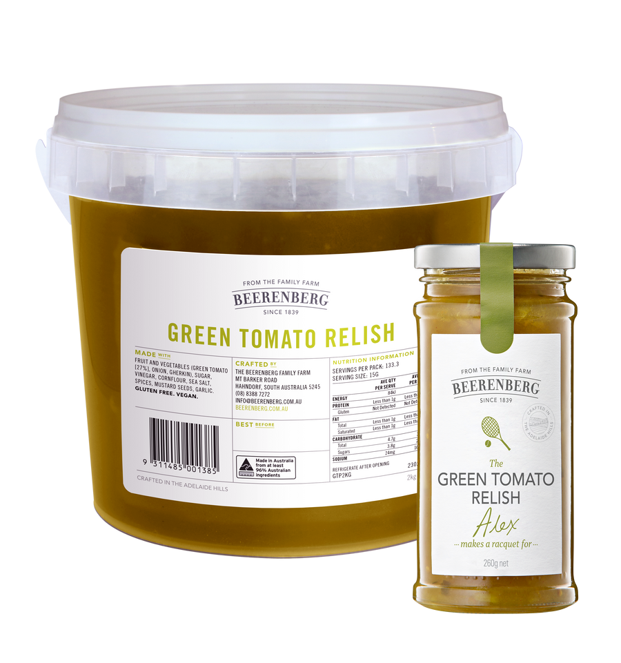Australian Green Tomato Relish (2KG)