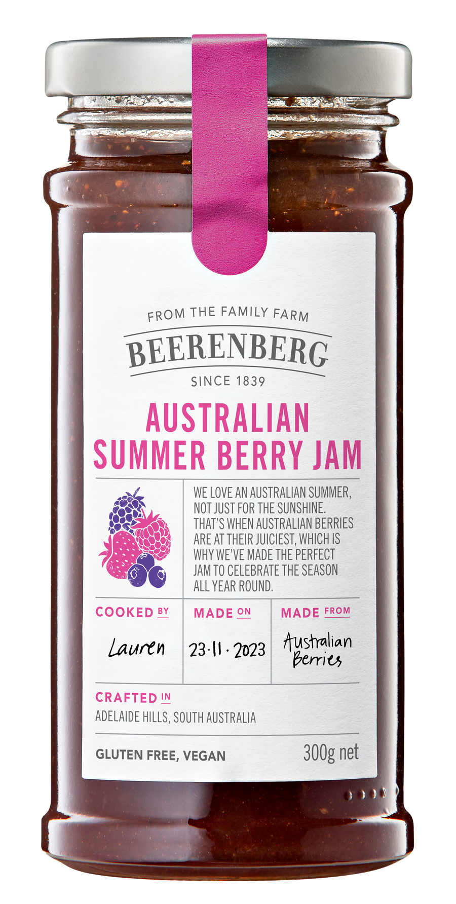 Australian Summer Berry Jam