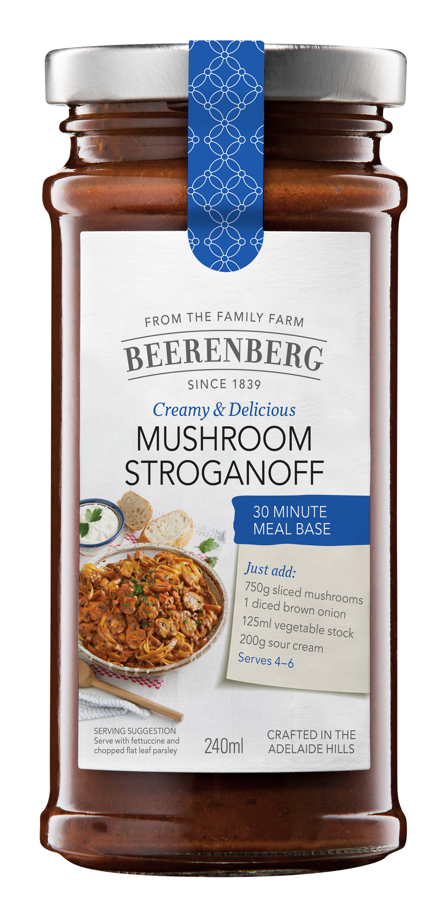 Mushroom Stroganoff 30 Minute Meal Base