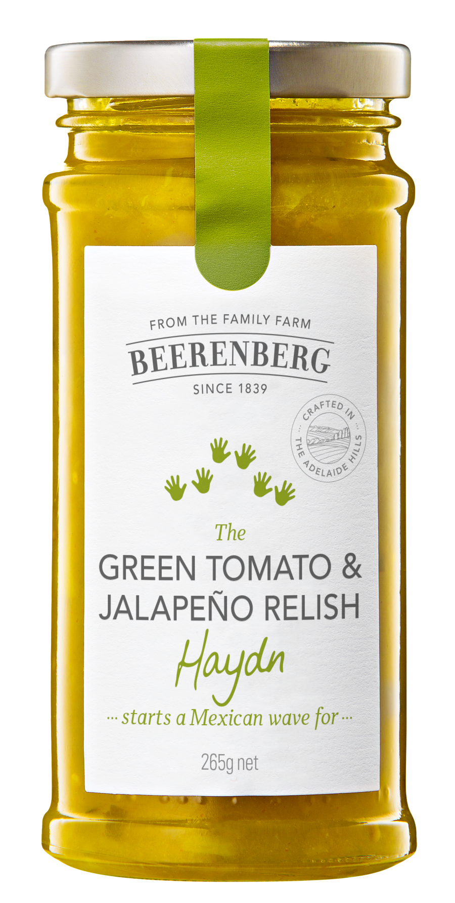 Green Tomato & Jalapeno Relish