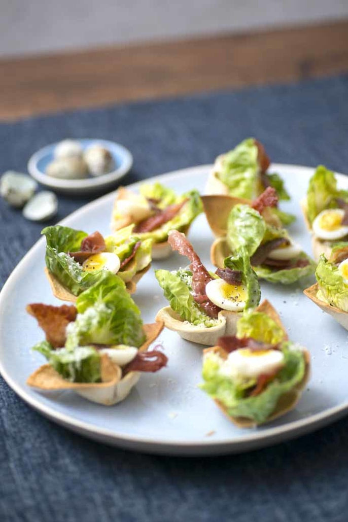 Caesar Salad Tarts Recipe | Beerenberg - Beerenberg Farm
