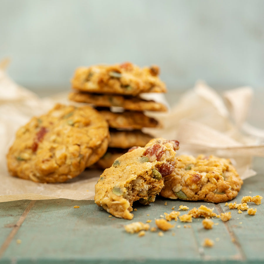 Apricot, Lavender and Pepita Cookies