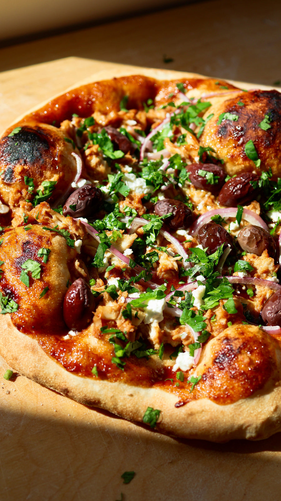 BBQ Chicken Pizza in the Ooni Pizza Oven