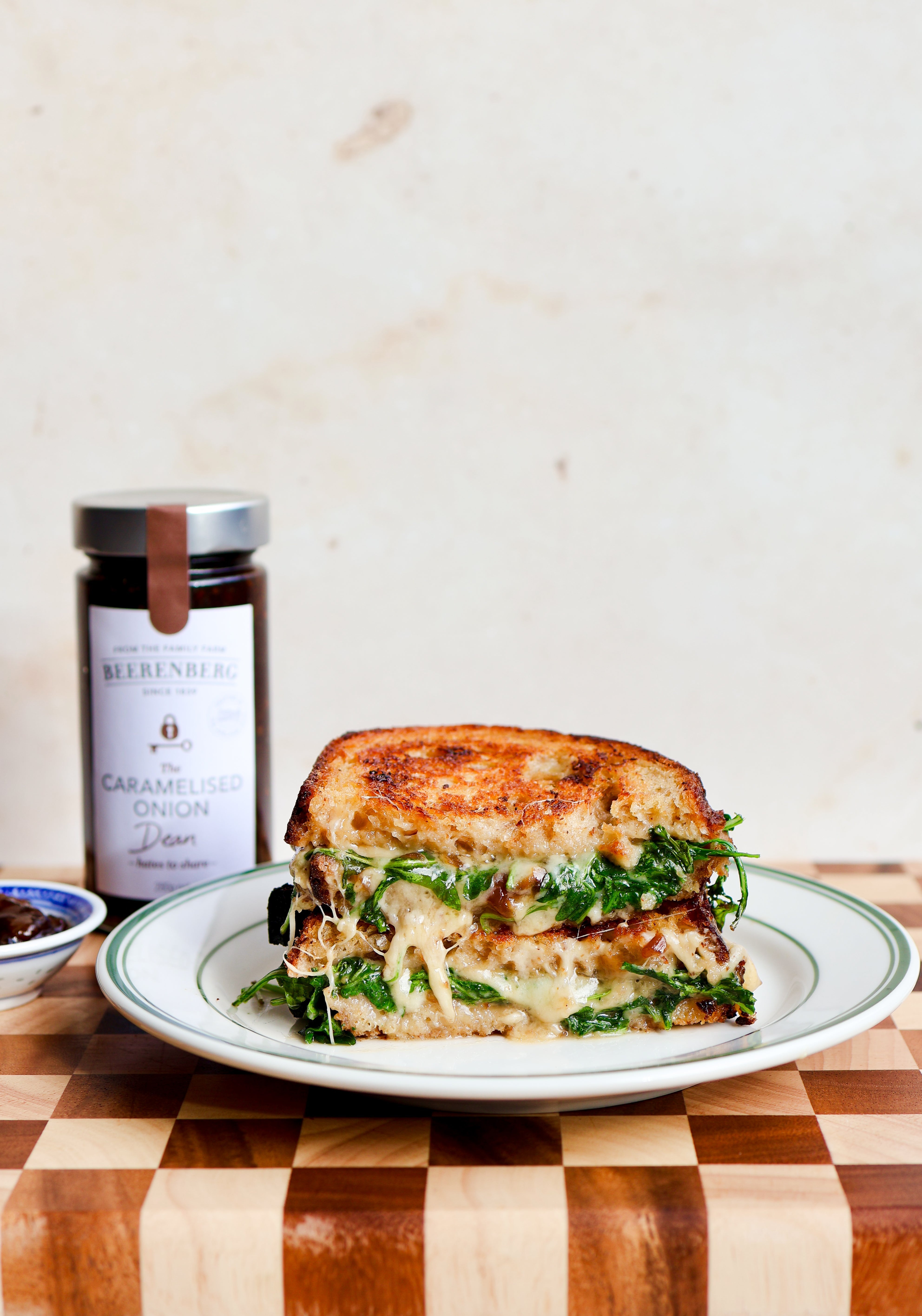 French Onion Inspired, Caramelised Onion, Gruyère and Rocket Toastie ...