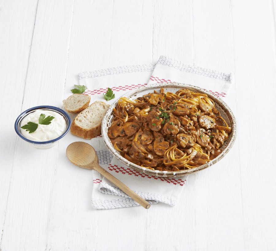 Mushroom Stroganoff 30min Meal Base