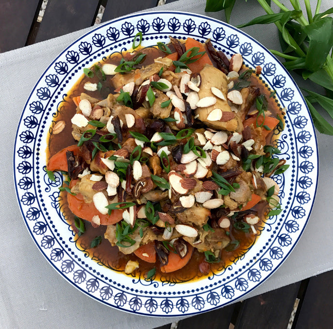 Slow Cooker Chicken and Sweet Potato Tagine