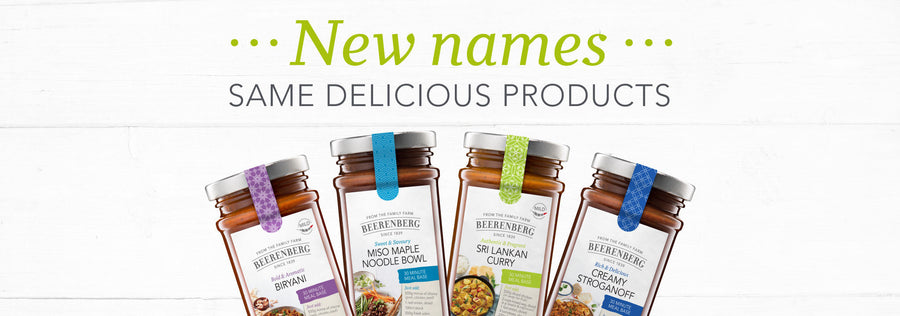 New Name, Same Delicious Products