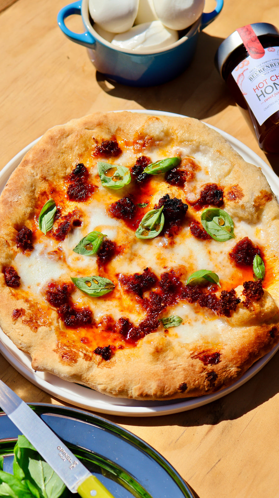 ‘Nduja and Hot Chilli Honey Pizza