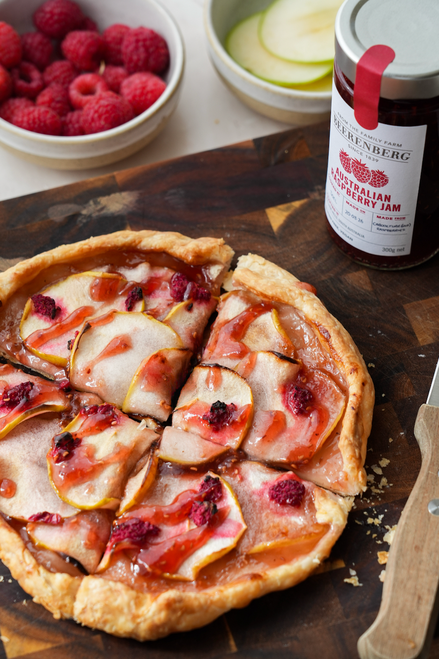 Beerenberg Strawberry Jam and Custard-Filled Hot Cross Buns