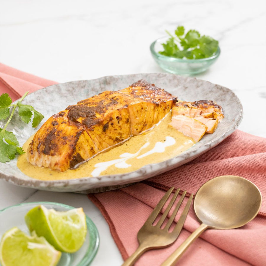 Sri Lankan Salmon and Coconut Curry