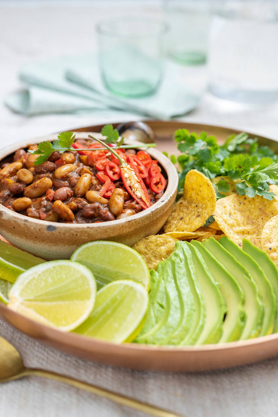 Mexican bean and chilli con carne
