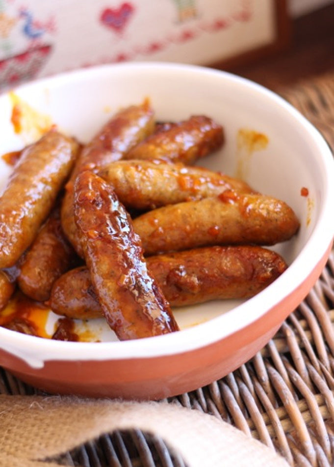 Baked African Spice Taka Tala Mini Sausages for a Party