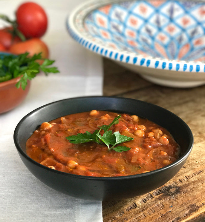 Chickpea and Tomato Moroccan Harira Soup