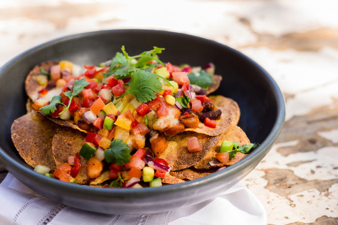 Nachos with Burger Relish