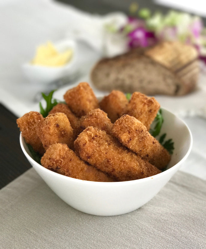 Polenta and Parmesan Croquettes