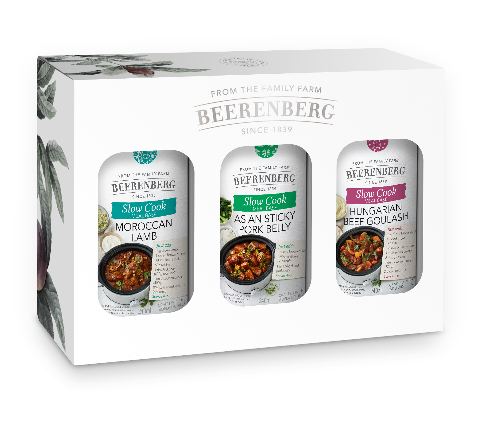 Hearty Heroes Triple Gift Pack Slow Cooker Sauces Beerenberg hearty-heroes-triple-gift-pack-slow-cooker-sauces-beerenberg