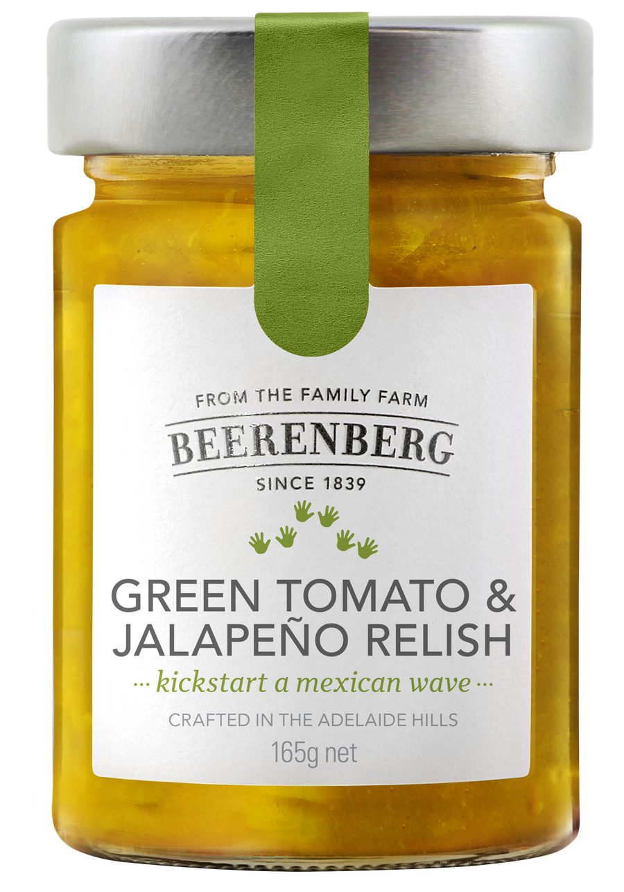 Green Tomato & Jalapeno Relish