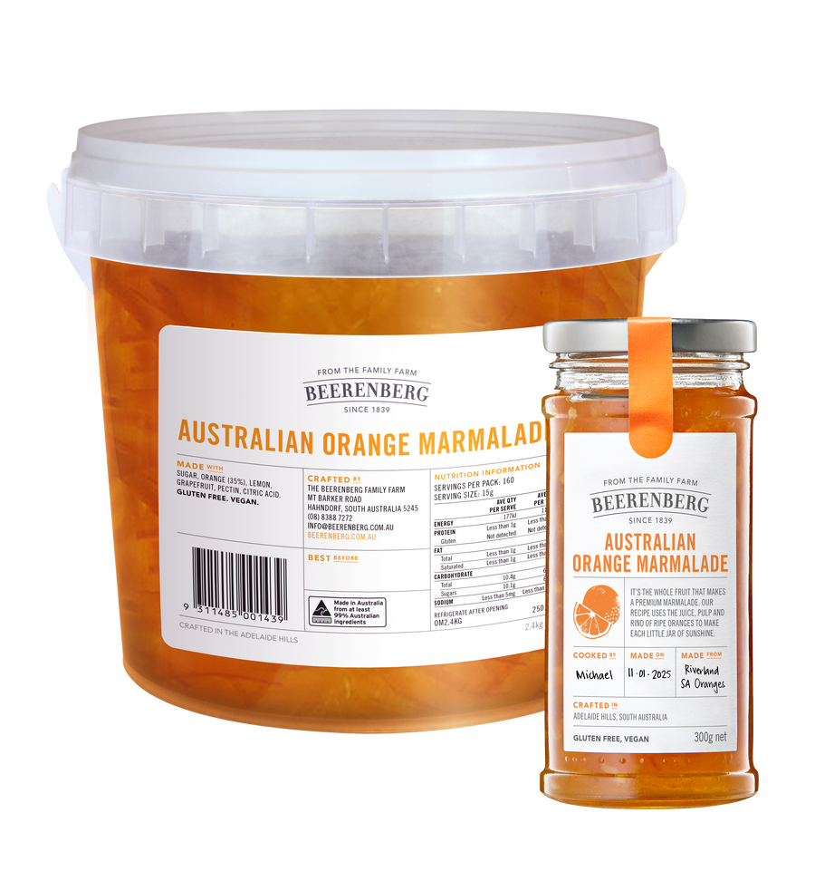 Australian Orange Marmalade (2.4kg) - Beerenberg Farm Australian Orange Marmalade (2.4kg) - Beerenberg Farm