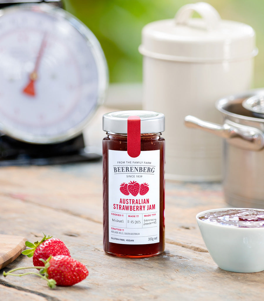 Beerenberg Raspberry Jam Strawberry Matcha with Beerenberg Strawberry Jam - Beerenberg Farm