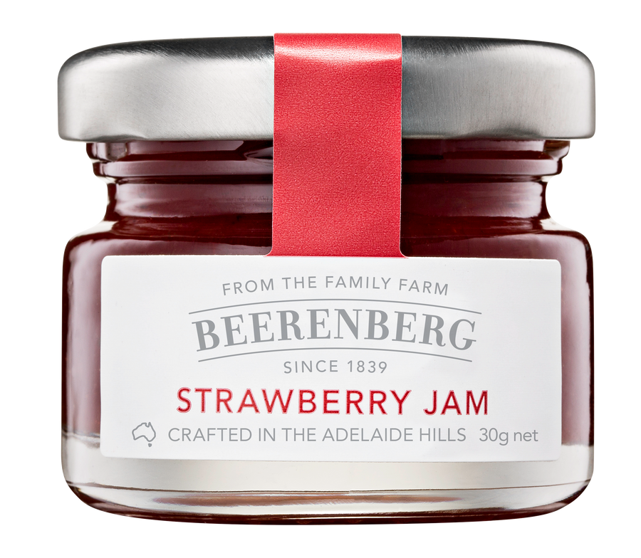 Beerenberg Raspberry Jam Mini Jars - Beerenberg Farm