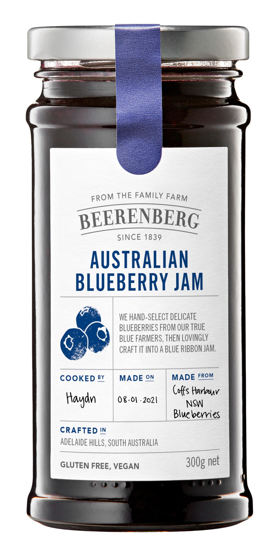 Beerenberg Raspberry Jam Jammy Ice Cream Recipe | Beerenberg - Beerenberg Farm