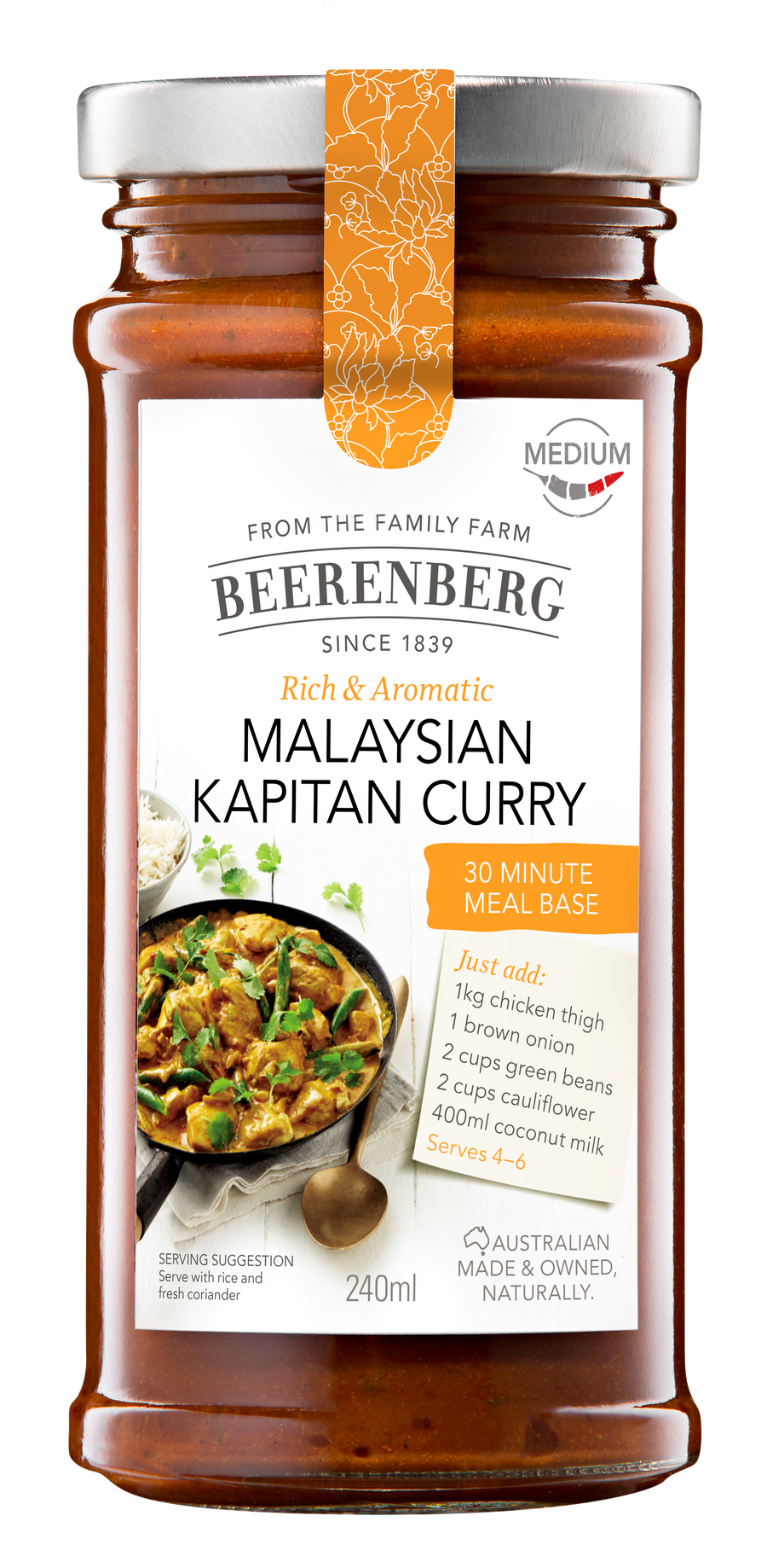 Malaysian Kapitan Curry 30 Minute Meal Base