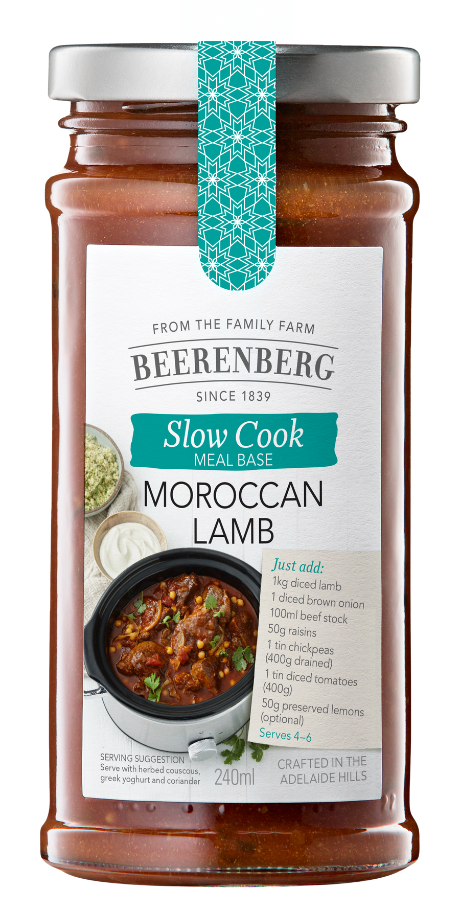 Slow Cooker Moroccan Lamb